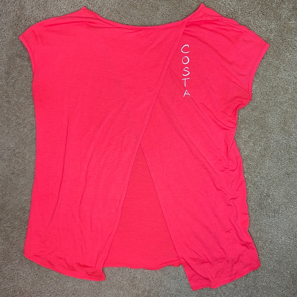 Women’s Size Small Costa Open Back Shirt
